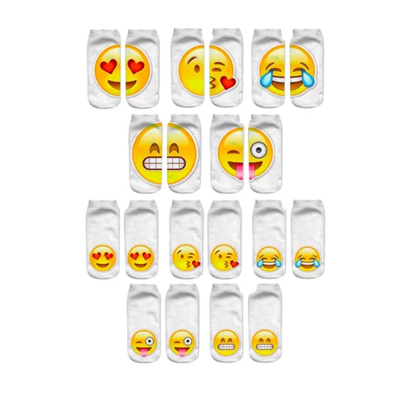 Strumpor med emoji